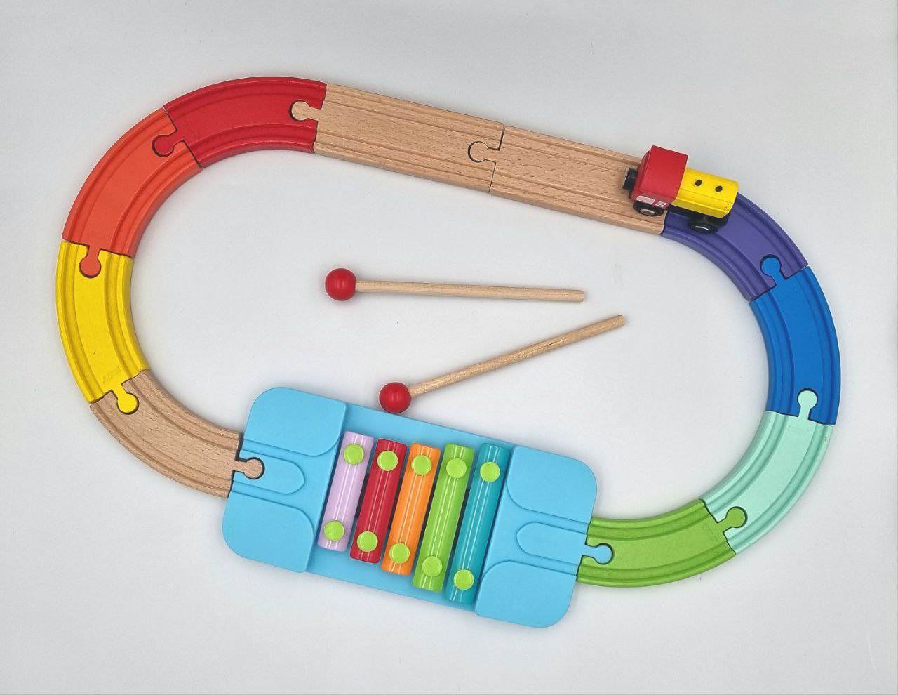 Train Tracks Set with Xylophone