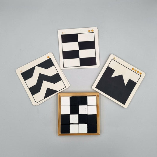 Black & White Hiding Blocks
