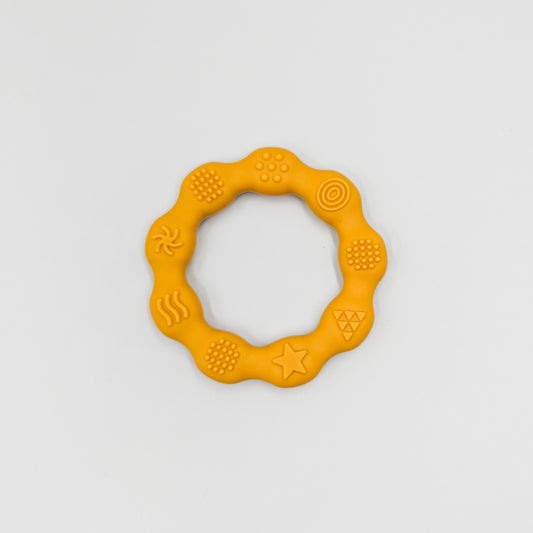 Flower Ring Teether (Yellow)