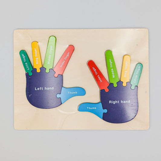 Hand-Fingers Puzzle