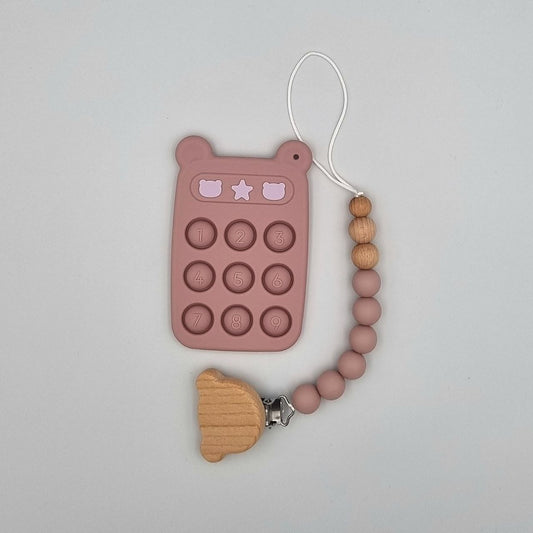 Remote Control Teether (Pink)