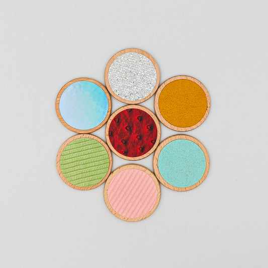 Sensory Textile Coasters