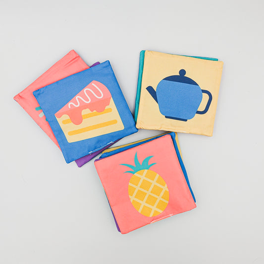 Visual Stimulus Cloth Cards (Coloured)