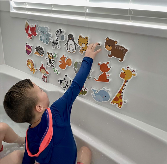 Sticker Bath Toys (Animals)