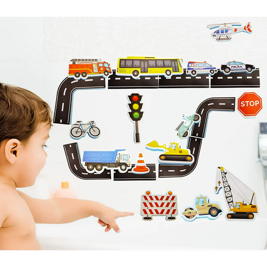 Sticker Bath Toy (Car)