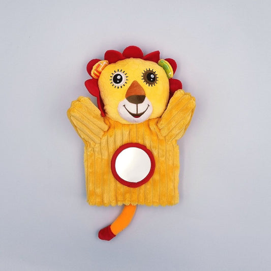 Animal Hand Puppet & Rattle