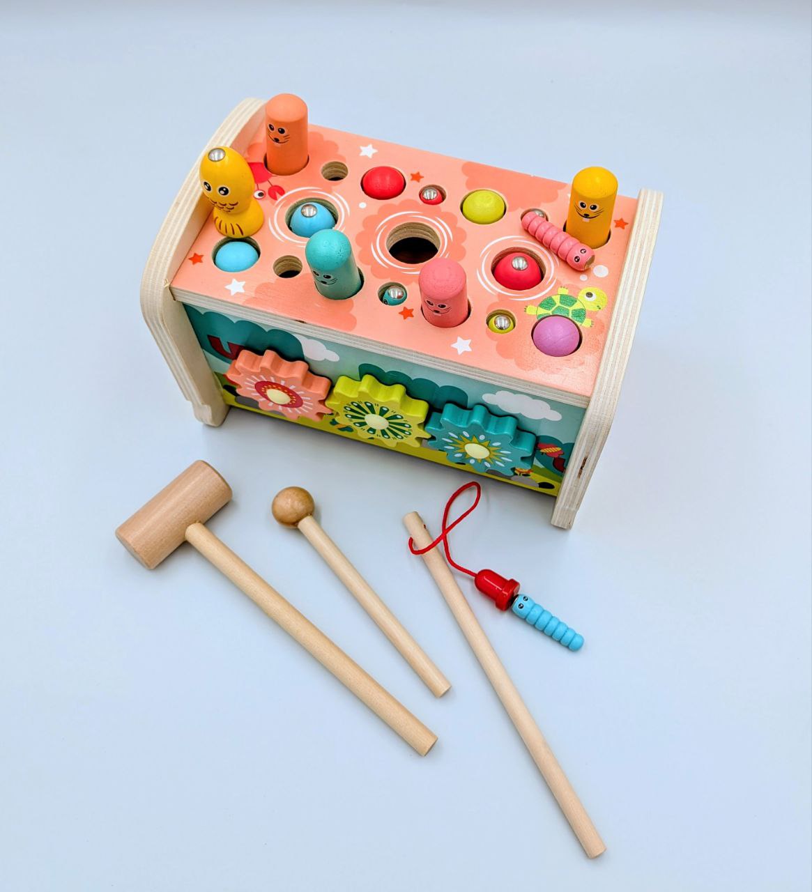 Lion Busy Cube with Musical Instrument