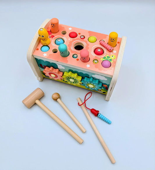 Lion Busy Cube with Musical Instrument